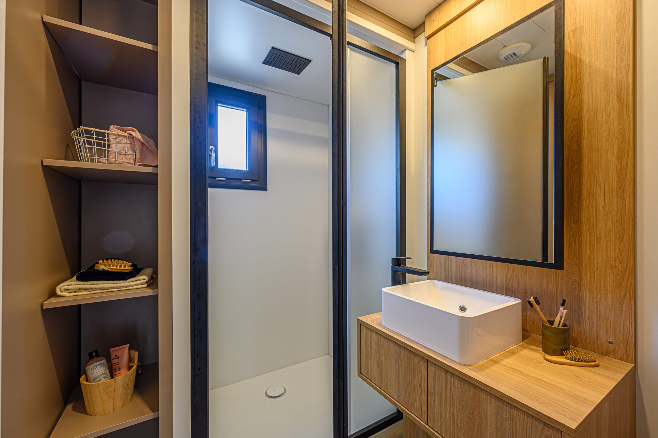 Une salle de bain équipée pour votre séjour à 4 personnes au Pays Basque
