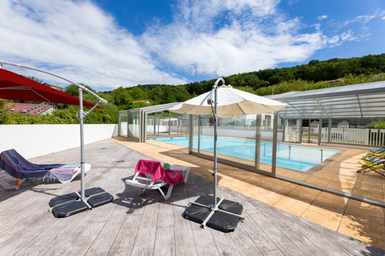 Camping à Ustaritz avec piscine