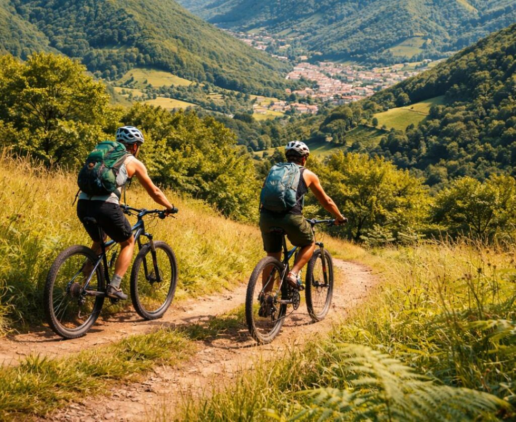 Rando VTT Pays basque : nos parcours favoris à deux pas d’Hasparren